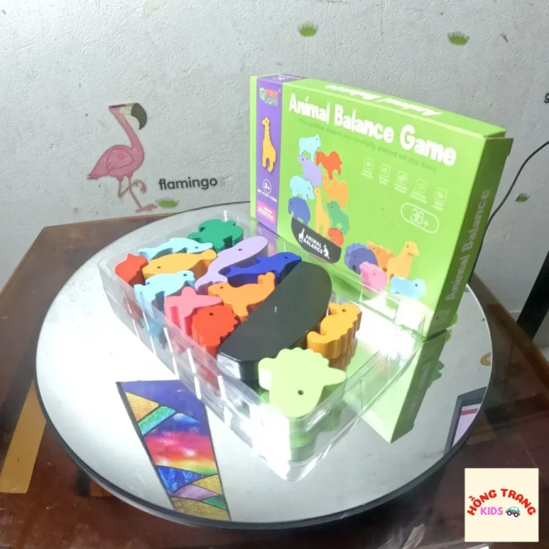 Đồ chơi xếp chồng cân bằng - Ảnh 4