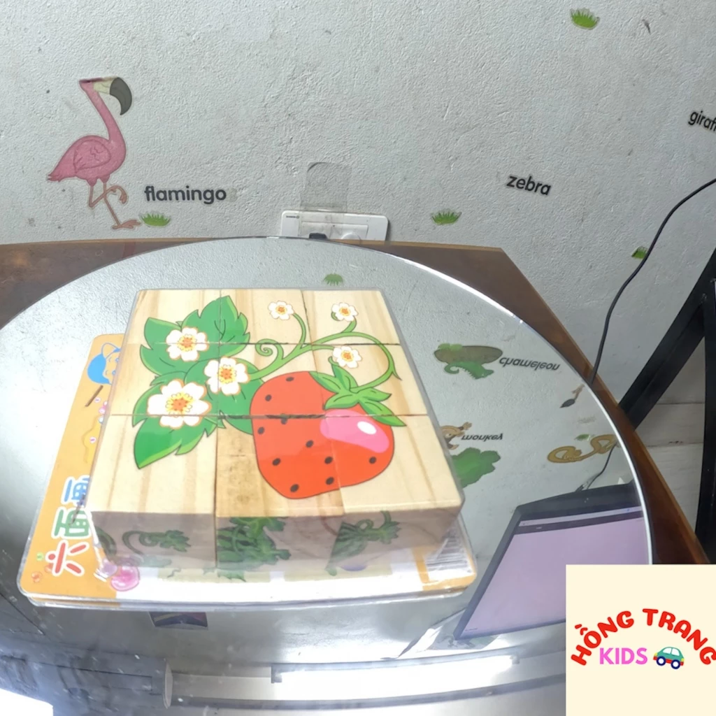 Đồ chơi tranh ghép gỗ 6 mặt - Ảnh 7