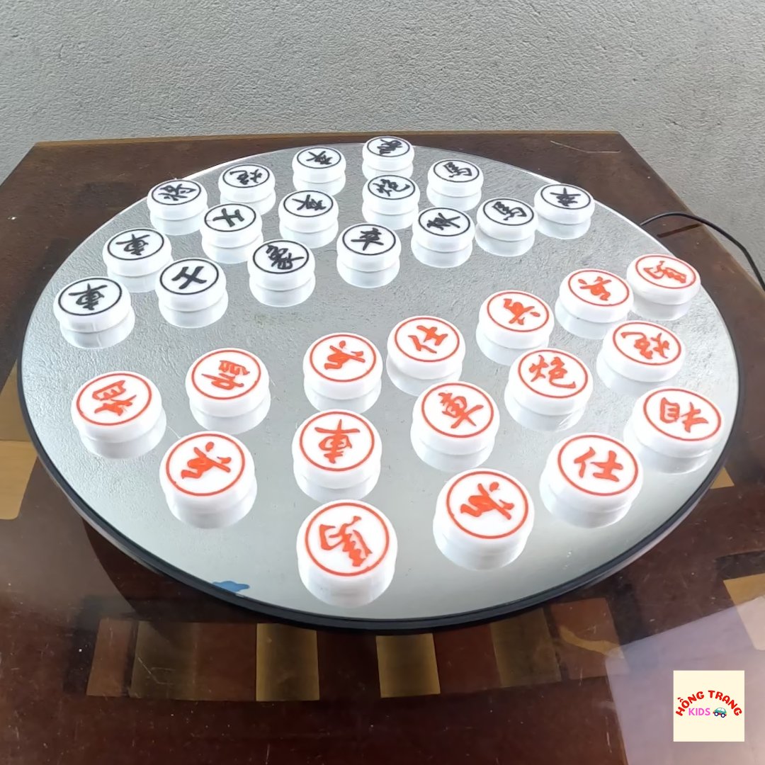 Bộ Quân Cờ Tướng Nhựa 3D Cao Cấp - Ảnh 7