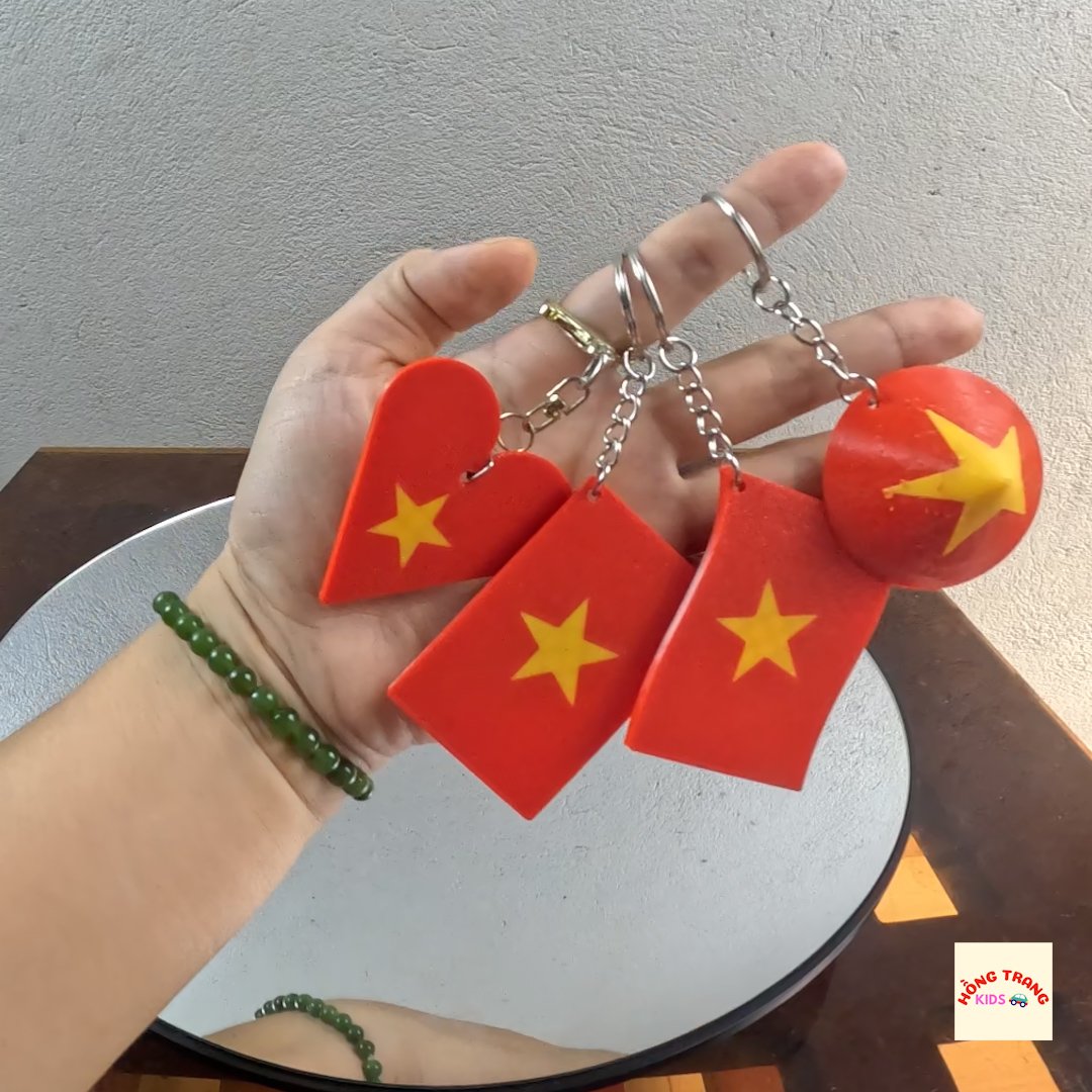 Móc khóa cờ Việt Nam - Ảnh 3