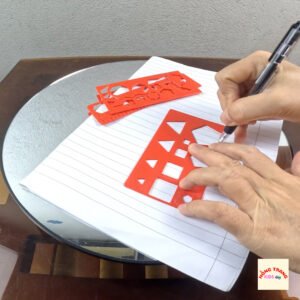 Bộ Thước Kẻ Học Sinh