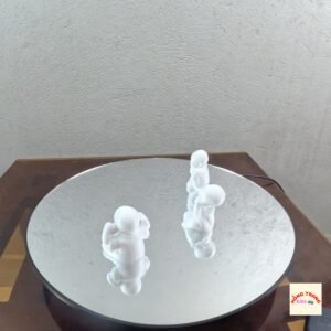 BỘ 3 TƯỢNG CHÚ TIỂU TRẮNG MINI